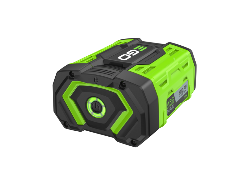 EGO 8 Ah ARC Lithium MAX Akku freigestellt