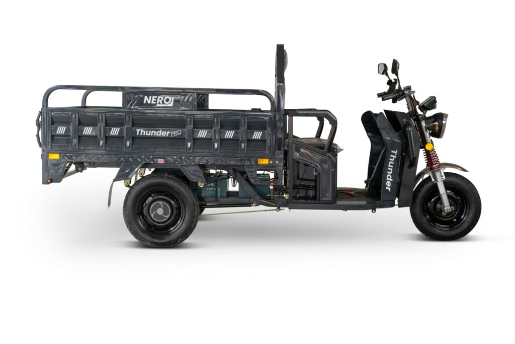 Nero Thunder PRO Elektro-Lastendreirad in Grau